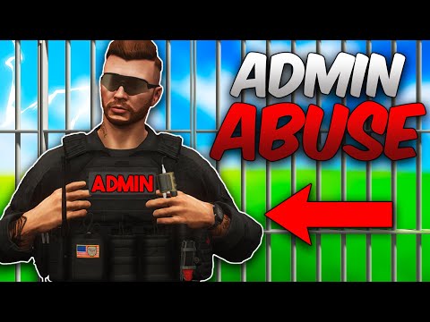 When Salty ADMINS Abuse Their Powers... GTA 5 RP