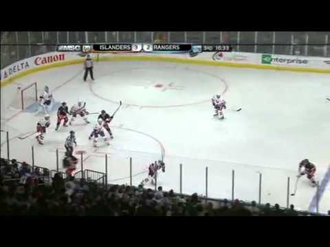 New York Islanders 3, New York Rangers 4 Highlights : March 11 2012