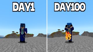 サンジになって100日サバイバルしたら衝撃の結果過ぎて、おい、笑える。【マイクラ】【マインクラフト】