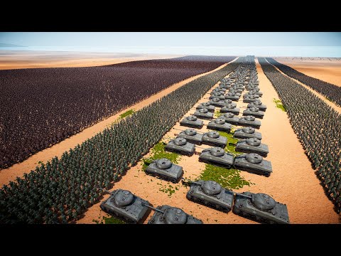 250,000 US Army vs 1,000,000 Orcs — Ultimate Epic Battle Simulator 2