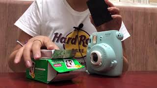 How to refill Instax Mini 9 films | Unintentional ASMR