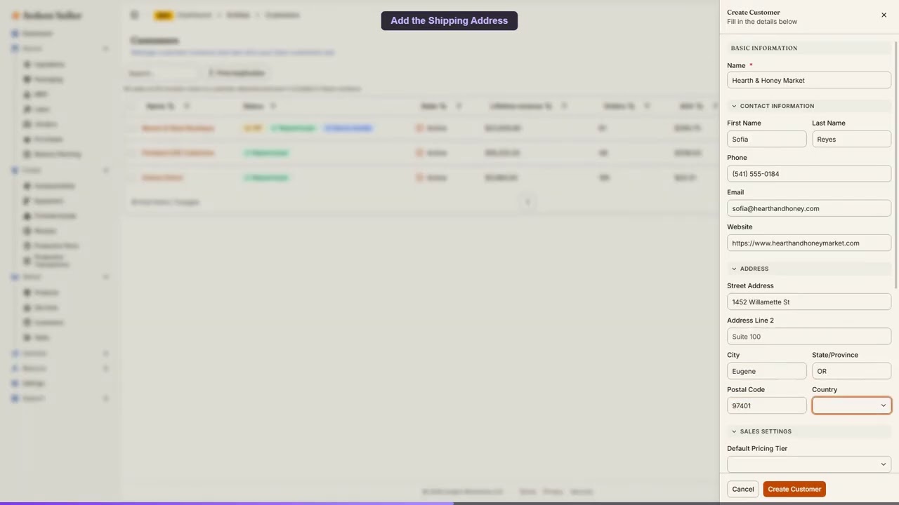 How to Add a New Customer — video tutorial thumbnail
