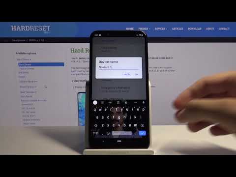 How to Change Device Name in NOKIA 8.1 - Rename Your Smartphone