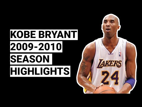 Kobe Bryant 2009-2010 Season Highlights | BEST SEASON