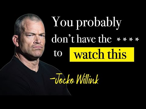 NO EXCUSES, GET IT DONE - Powerful Motivational Speech | Jocko Willink