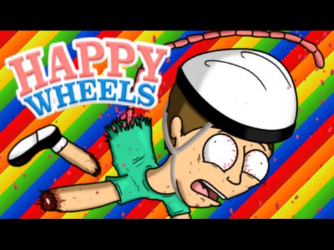 MOMENTI EPICI SU HAPPY WHEELS! - [SPECIALE A CASO!]