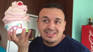 HALLOWEEN COSTUME SCARE CAM @ TARGET! HUGE TCBY FROYO TOWER CHALLENGE!! | DINGLE HOPPERZ