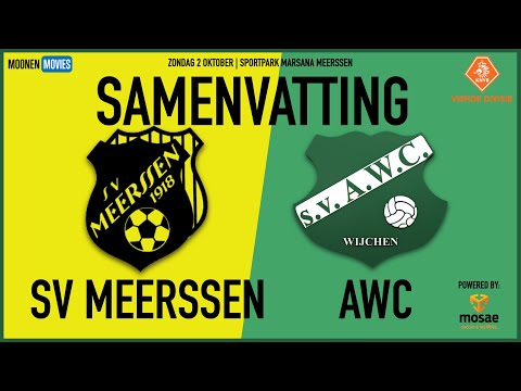 HATTRICK CEM UNAL IN TOPPER!! Samenvatting en interviews SV Meerssen AWC 23-10-2022
