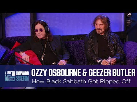 Ozzy Osbourne & Geezer Butler on How Black Sabbath Got Ripped Off (2013)
