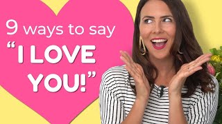 How to Say &quot;I Love You&quot; in English | Valentine&#39;s Day 💘