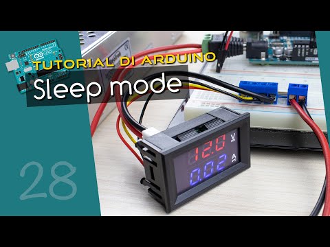 Tutorial Arduino ITA 28: sleep mode e risveglio tramite gli interrupt