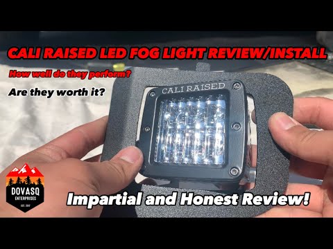 Cali Raised LED Fog Lights for Toyota Tundra (‘14-‘20) Product Review (Review VII)