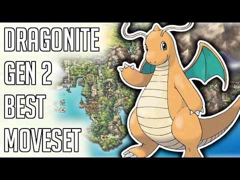 Dragonite Gen 2 Best Moveset - Dragonite Best Moveset Moves Pokemon Gold Silver Crystal