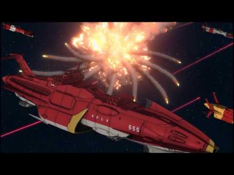 Space Battleship Yamato 2199 Episode One Space Battle (Ships only)