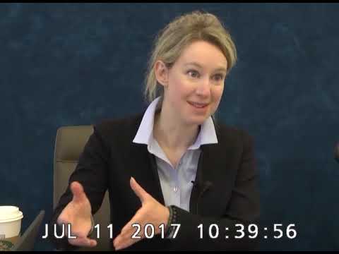 Elizabeth Holmes SEC Deposition JULY 11, 2017 2 OF 4 redacted