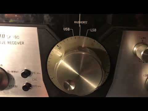 Allied SX-190 Shortwave Radio Circa 1972