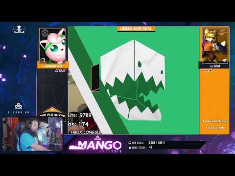 CLG Mixup - Hungrybox (Jigglypuff) vs SFAT (Fox) [Partial] - Top 32 LSF