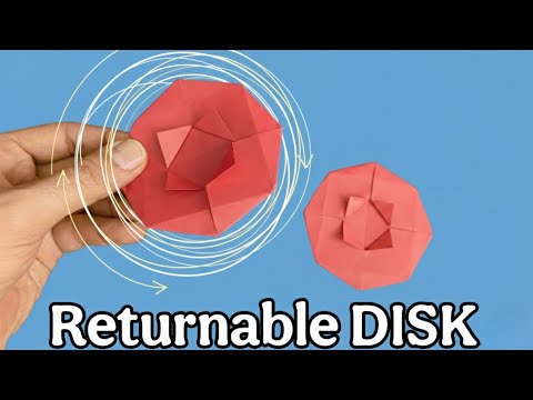 Captain america paper shield that's comes back – paper returnable disk – boomerang