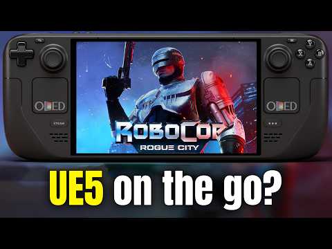 Robocop Rogue City on Steam Deck OLED is PLAYABLE ENOUGH?