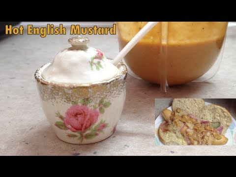 How to make Hot English Mustard cheekyricho