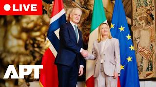 LIVE: Norway’s Stoere and Italy’s Meloni Hold Press Conference in Oslo | APT