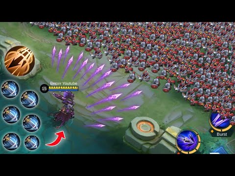 Moskov Twilight Dragon 500% Attack Speed vs 1000 minions (unli spears build)