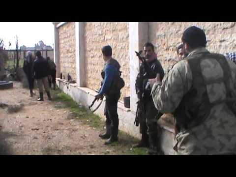 انتشار عناصر كتائب سيوف الشهباء في مطار منغ العسكري في محافظة حلب