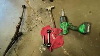 525.- 2000 CHEVY ASTRO 4.3 FRONT STEERING & SUSPENSION KIT REPLACEMENT SWAY BAR , TIE RODS