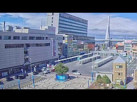 青森駅前のライブカメラ映像