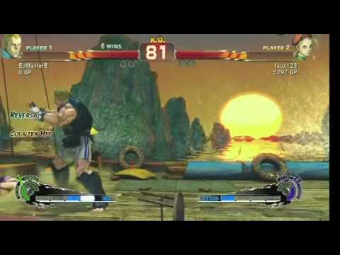SSF4 Cammy vs  Rose (Jeanghis) and Abel (EdMa) XBL 90