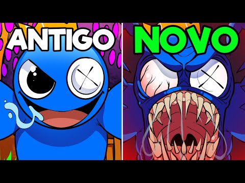 🟨 Rainbow Friends Antigo VS Novo!