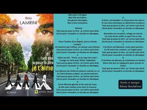 Chanson Tant que je peux te dire je t'aime