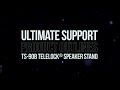 Ultimate Support Product Outlines - TS-90B Telelock® Series Speaker Stand