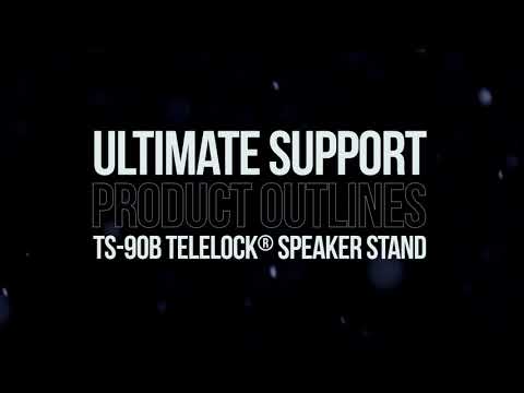 Ultimate Support Product Outlines - TS-90B Telelock® Series Speaker Stand