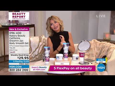 Nakery Beauty California Dreamin 2piece Body Smooth Set