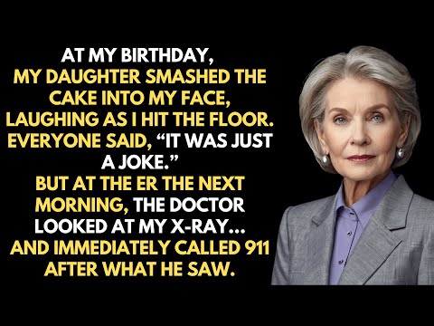 Meine Tochter hat mir den Kuchen ins Gesicht geklatscht – aber der Notarzt rief nach dem Röntgenb...