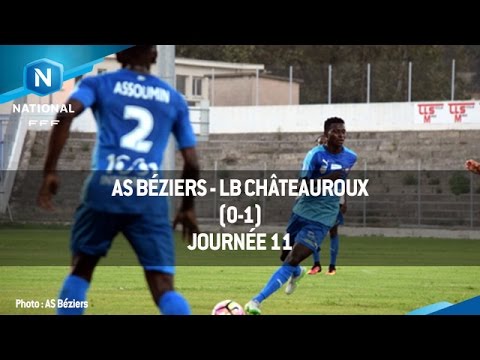 J11   AS Béziers - LB Châteauroux (0-1), le résumé
