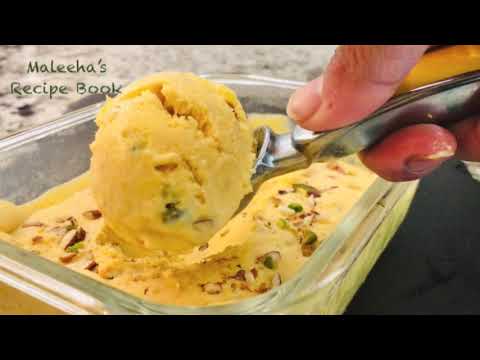 Mango Kulfi Ice cream | Mango (No Cook) Dessert | MRB