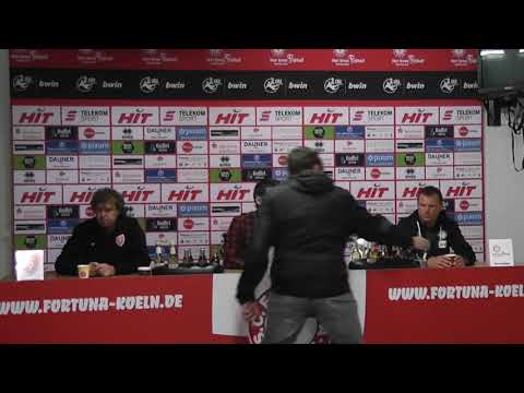 Uerdingerblock Fortuna Köln - KFC Uerdingen Pressekonferenz