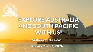 Sail with Celiac Cruise from Australia to South Pacific in January 2026!