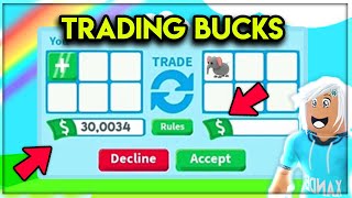How To Trade Money In Adopt Me - roblox adopt me trade accept