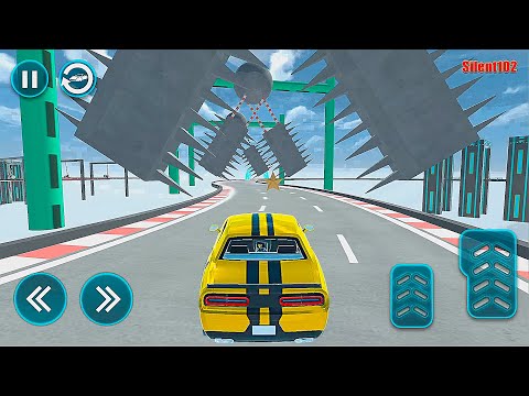 Mega Ramp Amazing Modern Car Stunts 3D: Ramp Impossible Car Stunt Games #2 - Android Gameplay