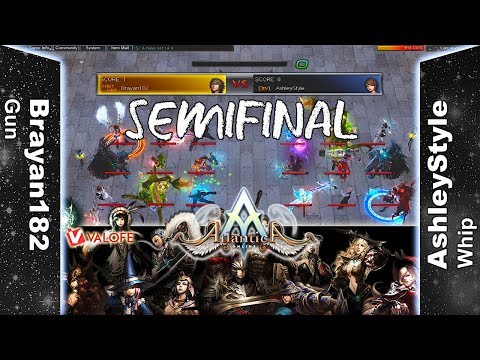 Sikyon Weekly 05/05/2018 PM: Semifinal - Brayan182 vs AshleyStyle - Atlantica Online Valofe