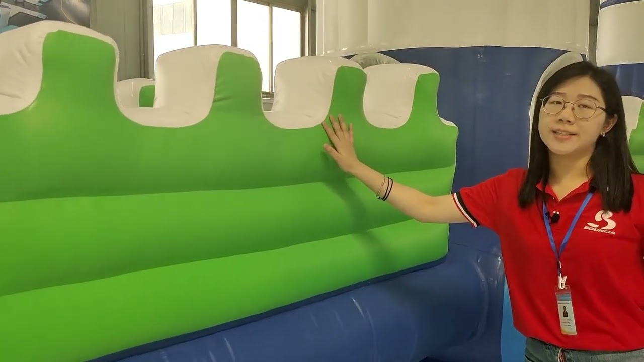 Bouncia kids inflable water bouncy castle water park