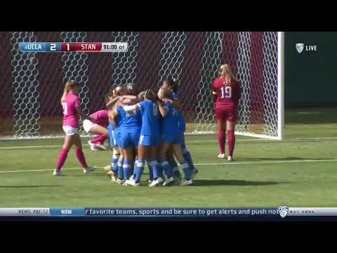 W. Soccer - UCLA at Stanford Highlights