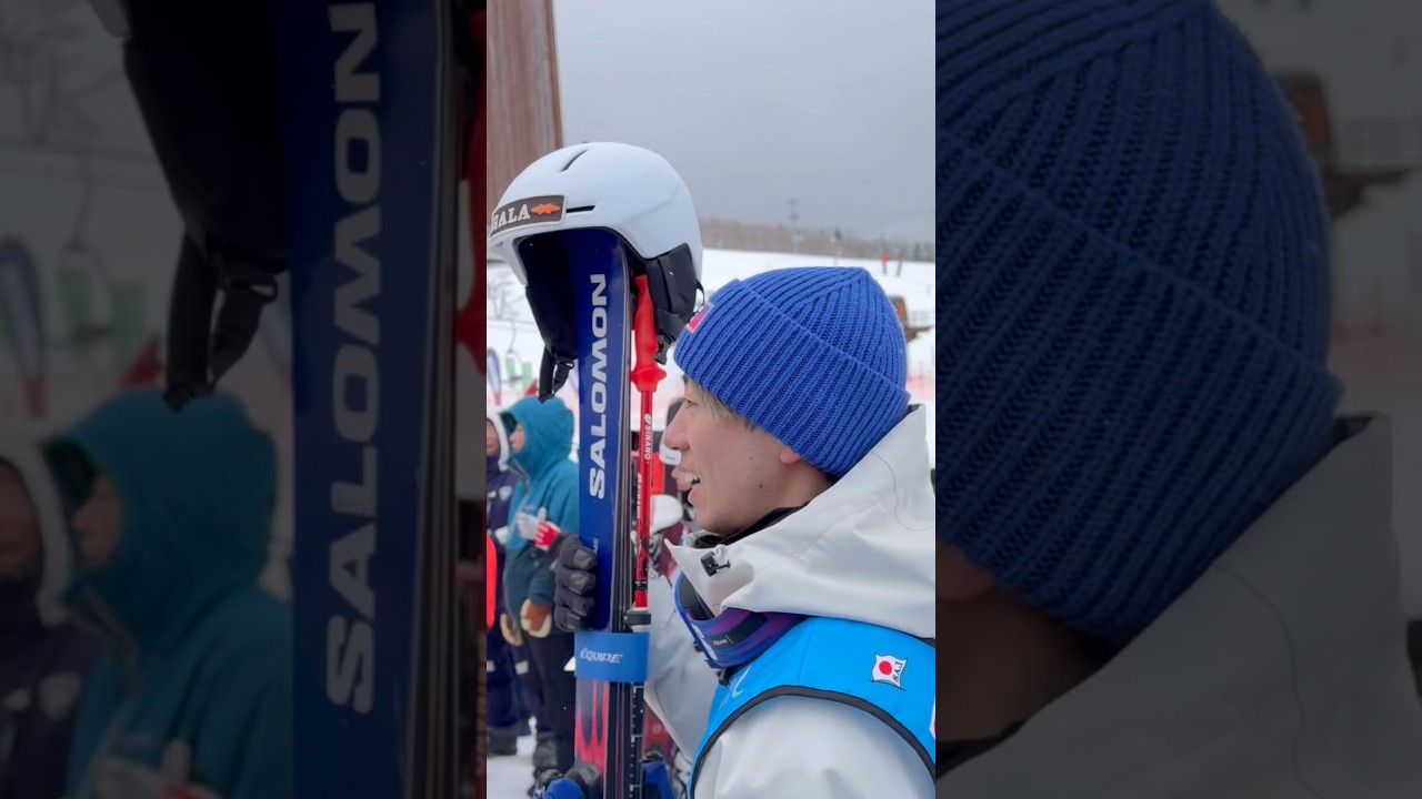 第63回全日本スキー技術選手権大会、準優勝！森田昂也#shorts #技術選