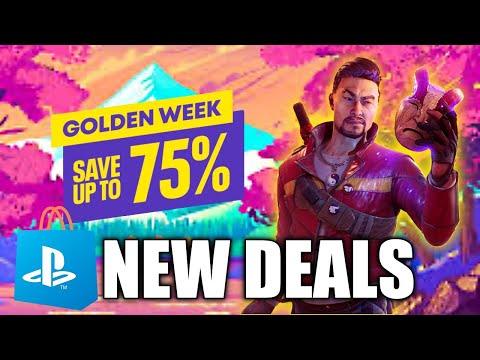 MASSIVE NEW PSN SALE LIVE NOW! 1000+ PS4 PS5 Deals! PlayStation Golden Week Sale (PSN DEALS 2022)