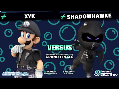 Wombat Wednesdays 56 P+ - XYK (Luigi) Vs. Shadowhawke (Lucas) Project + Grand Finals