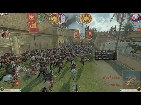 CAN THE DEFENDERS HOLD THE WALLS???  2v2 siege Rome 2