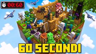 Hai 60 SECONDI per SOPRAVVIVERE su MINECRAFT SKYBLOCK! Hai 60 SECONDI per SOPRAVVIVERE su MINECRAFT SKYBLOCK!
